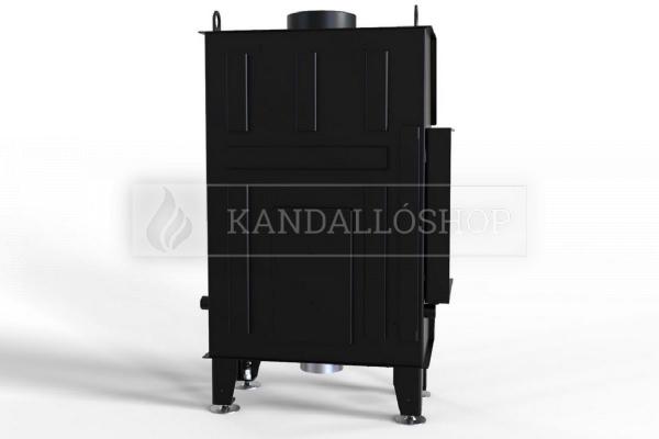 Defro Home IMPULS SM BL légfűtéses kandallóbetét balos sarki üveggel kandalloshop