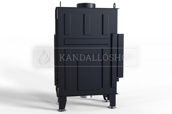 Defro Home IMPULS SM BL légfűtéses kandallóbetét balos sarki üveggel kandalloshop