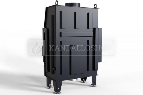 Defro Home IMPULS SM BL légfűtéses kandallóbetét balos sarki üveggel kandalloshop