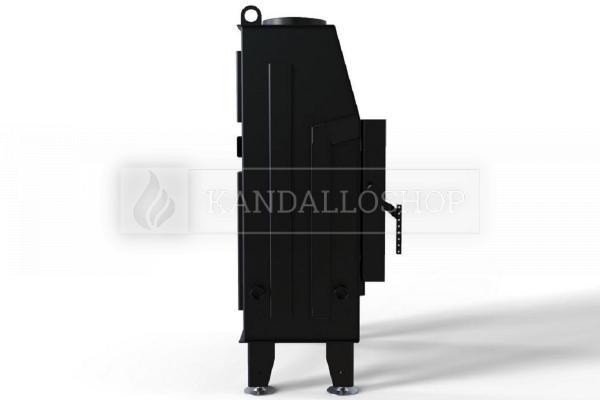 Defro Home IMPULS SM BP légfűtéses kandallóbetét jobbos sarki üveggel kandalloshop