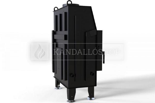 Defro Home IMPULS SM BP légfűtéses kandallóbetét jobbos sarki üveggel kandalloshop