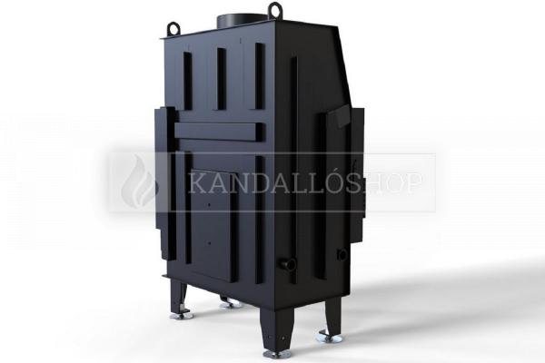 Defro Home IMPULS SM BP légfűtéses kandallóbetét jobbos sarki üveggel kandalloshop