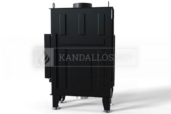 Defro Home IMPULS SM BP légfűtéses kandallóbetét jobbos sarki üveggel kandalloshop
