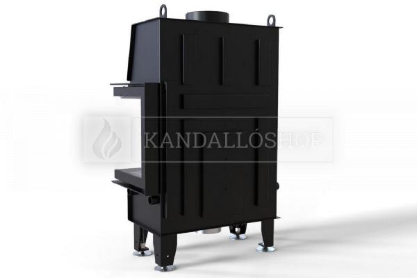 Defro Home IMPULS SM BP légfűtéses kandallóbetét jobbos sarki üveggel kandalloshop