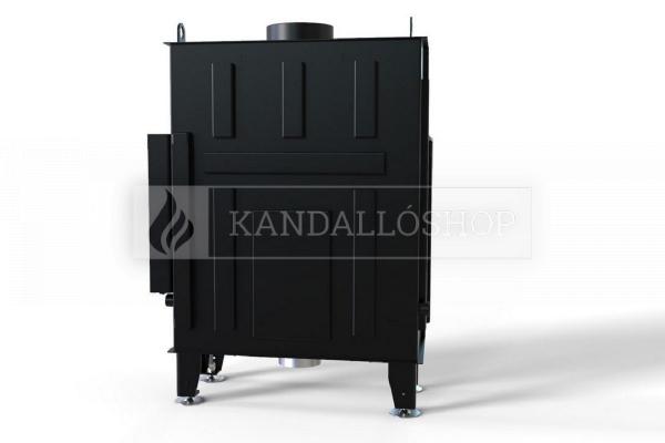 Defro Home IMPULS ME BP légfűtéses kandallóbetét jobbos sarki üveggel kandalloshop