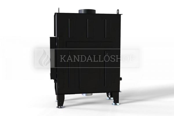 Defro Home IMPULS ME BP légfűtéses kandallóbetét jobbos sarki üveggel kandalloshop