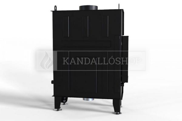 Defro Home IMPULS ME BL légfűtéses kandallóbetét balos sarki üveggel kandalloshop