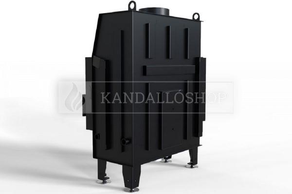 Defro Home IMPULS ME BL légfűtéses kandallóbetét balos sarki üveggel kandalloshop