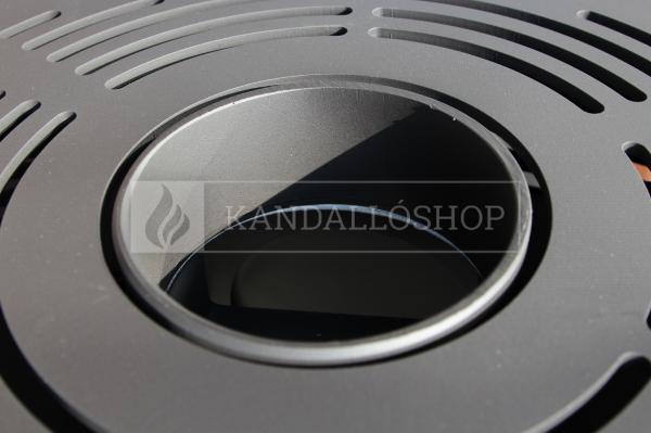 Defro Home Orbis kandallókályha lekerekített üvegezéssel kandalloshop