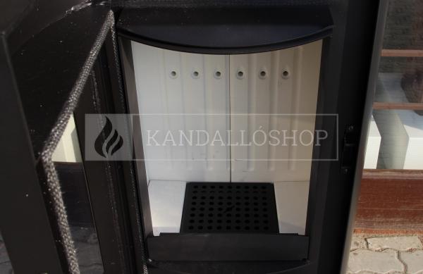 Defro Home Orbis kandallókályha lekerekített üvegezéssel kandalloshop