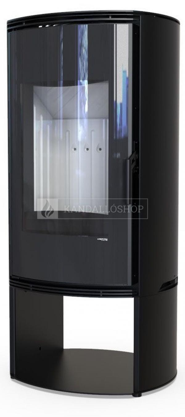 Defro Home Orbis LOG kandallókályha lekerekített üvegezéssel kandalloshop