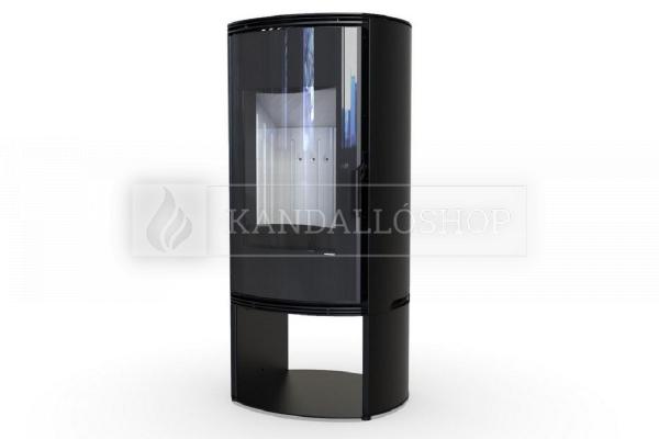 Defro Home Orbis LOG kandallókályha lekerekített üvegezéssel kandalloshop