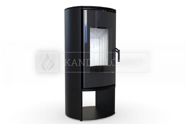 Defro Home Orbis LOG kandallókályha lekerekített üvegezéssel kandalloshop