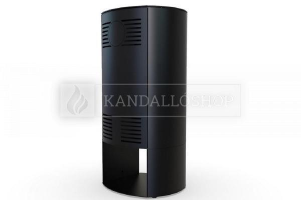 Defro Home Orbis LOG kandallókályha lekerekített üvegezéssel kandalloshop