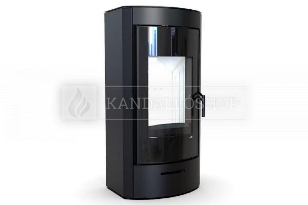 Defro Home ORTI kandallókályha lekerekített üvegezéssel kandalloshop