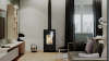 Defro Home IGNIS kandallókályha sík üvegezéssel kandalloshop