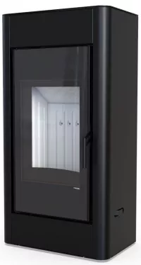 Defro Home SOLUM acél kandallókályha sík üveggel