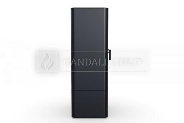 Defro Home SOLUM LOG acél kandallókályha sík üveggel alul fatárolóval kandalloshop