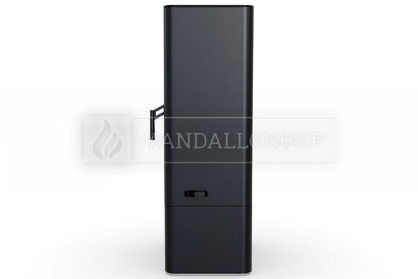 Defro Home SOLUM LOG acél kandallókályha sík üveggel alul fatárolóval kandalloshop