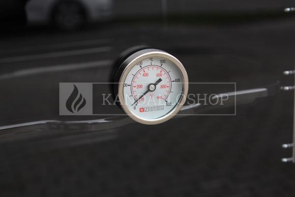 La Nordica Nicoletta kerámia borítású kályha öntöttvas tűztérrel és zománcozott sütővel kandalloshop