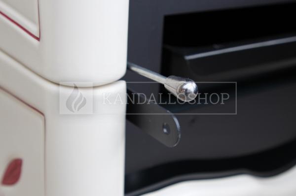 La Nordica Nicoletta kerámia borítású kályha öntöttvas tűztérrel és zománcozott sütővel kandalloshop