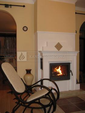 Saját munka egyenes kandallóbetét kandalloshop