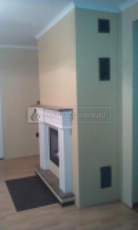 Saját munka egyenes kandallóbetét kandalloshop