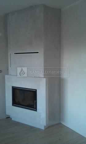 Saját munka egyenes kandallóbetét kandalloshop