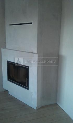 Saját munka egyenes kandallóbetét kandalloshop