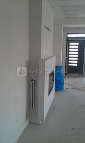 Saját munka egyenes kandallóbetét kandalloshop