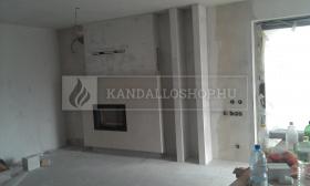 Saját munka egyenes kandallóbetét kandalloshop