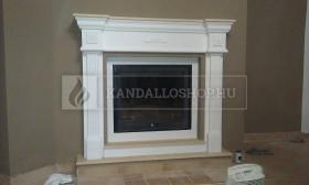 Saját munka egyenes kandallóbetét kandalloshop