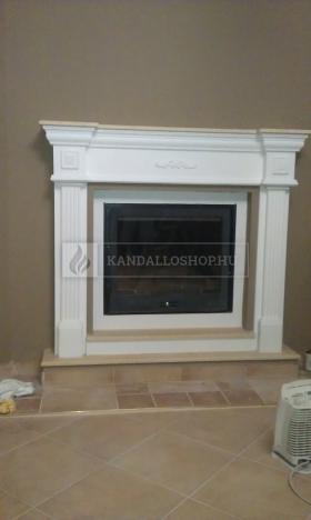 Saját munka egyenes kandallóbetét kandalloshop