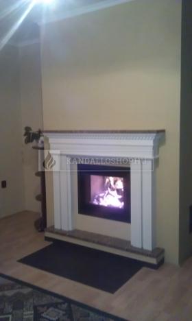 Saját munka egyenes kandallóbetét kandalloshop