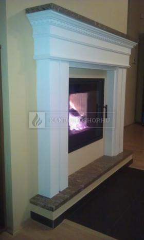 Saját munka egyenes kandallóbetét kandalloshop