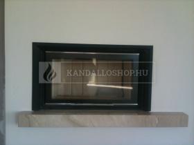Saját munka egyenes kandallóbetét kandalloshop