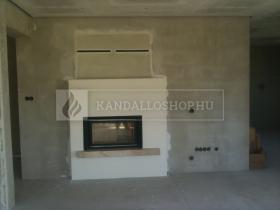 Saját munka egyenes kandallóbetét kandalloshop