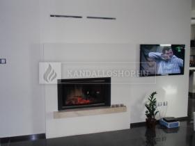 Saját munka egyenes kandallóbetét kandalloshop