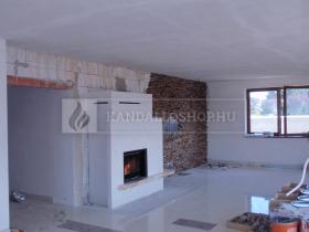 Saját munka egyenes kandallóbetét kandalloshop