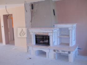 Saját munka egyenes kandallóbetét kandalloshop