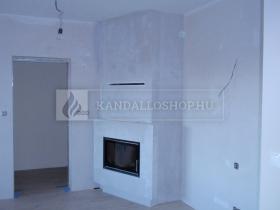 Saját munka egyenes kandallóbetét kandalloshop