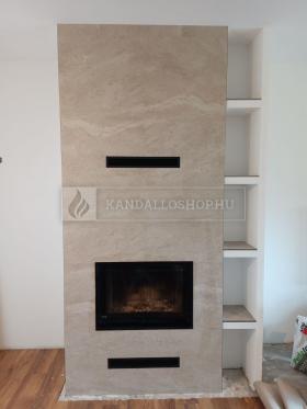 Saját munka egyenes kandallóbetét kandalloshop