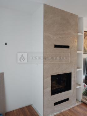 Saját munka egyenes kandallóbetét kandalloshop