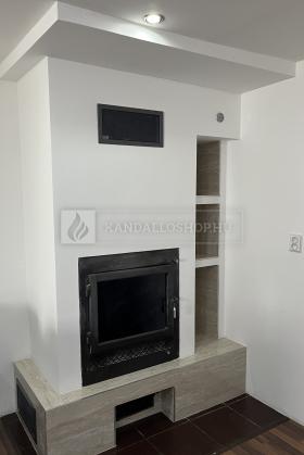 Saját munka egyenes kandallóbetét kandalloshop