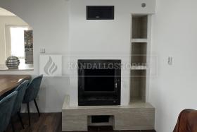 Saját munka egyenes kandallóbetét kandalloshop