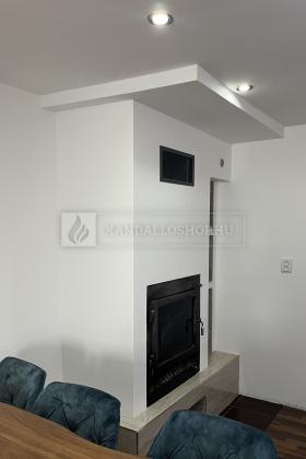 Saját munka egyenes kandallóbetét kandalloshop