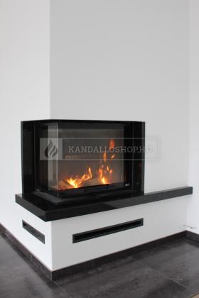 Saját munka sarki kandallóbetét kandalloshop