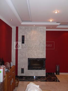 Saját munka sarki kandallóbetét kandalloshop