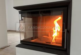 Saját munka sarki kandallóbetét kandalloshop