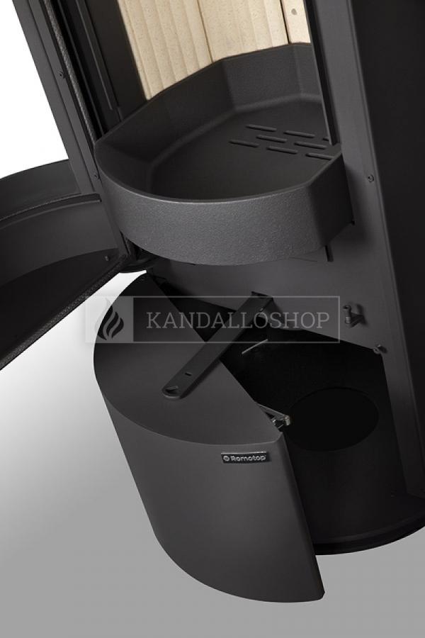 Romotop Luanco N 04 AKUM hőtárolós homokkő borítású kandallókályha kandalloshop